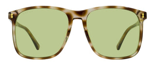 Gucci 80s Square Sunglasses GG1041S 004 Gray Havana 57mm