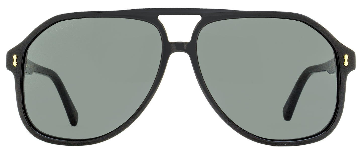 Gucci Pilot Sunglasses GG1042S 001 Black 60mm 1042