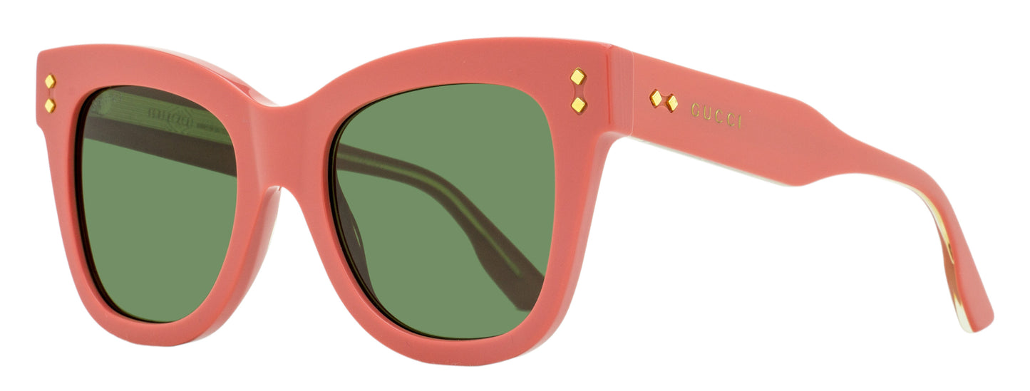 Gucci Square Cat Eye Sunglasses GG1082S 004 Pink 52mm