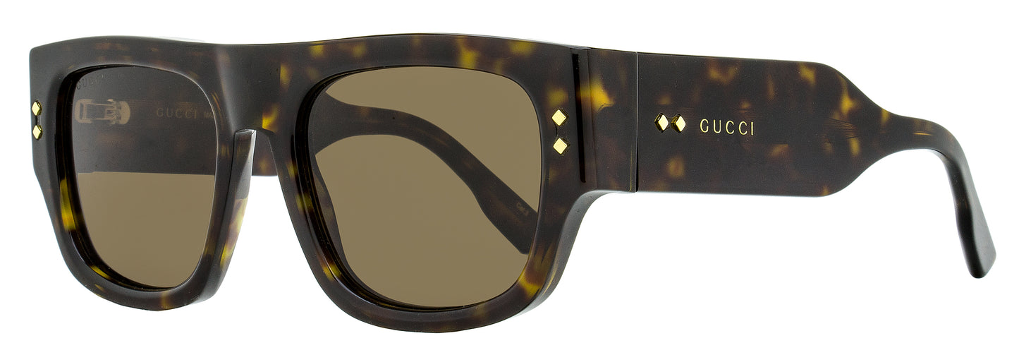 Gucci Vintage Flat Top Sunglasses GG1262S 002 Havana 54mm