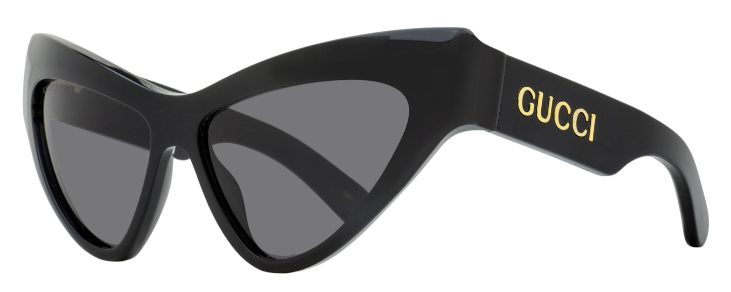 Gucci Extreme Cat Eye Sunglasses GG1294S 001 Black 57mm