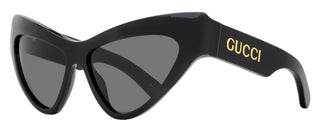 Gucci Extreme Cat Eye Sunglasses GG1294S 001 Black 57mm