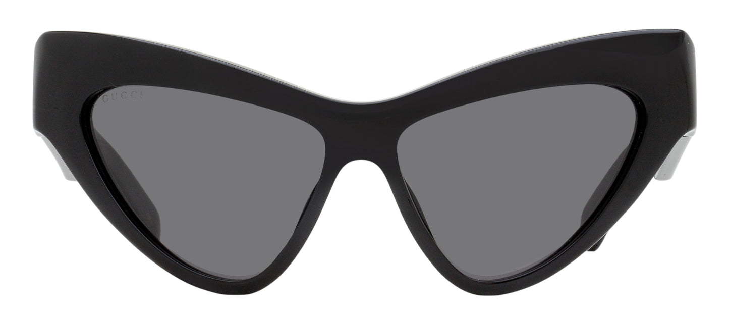 Gucci Extreme Cat Eye Sunglasses GG1294S 001 Black 57mm