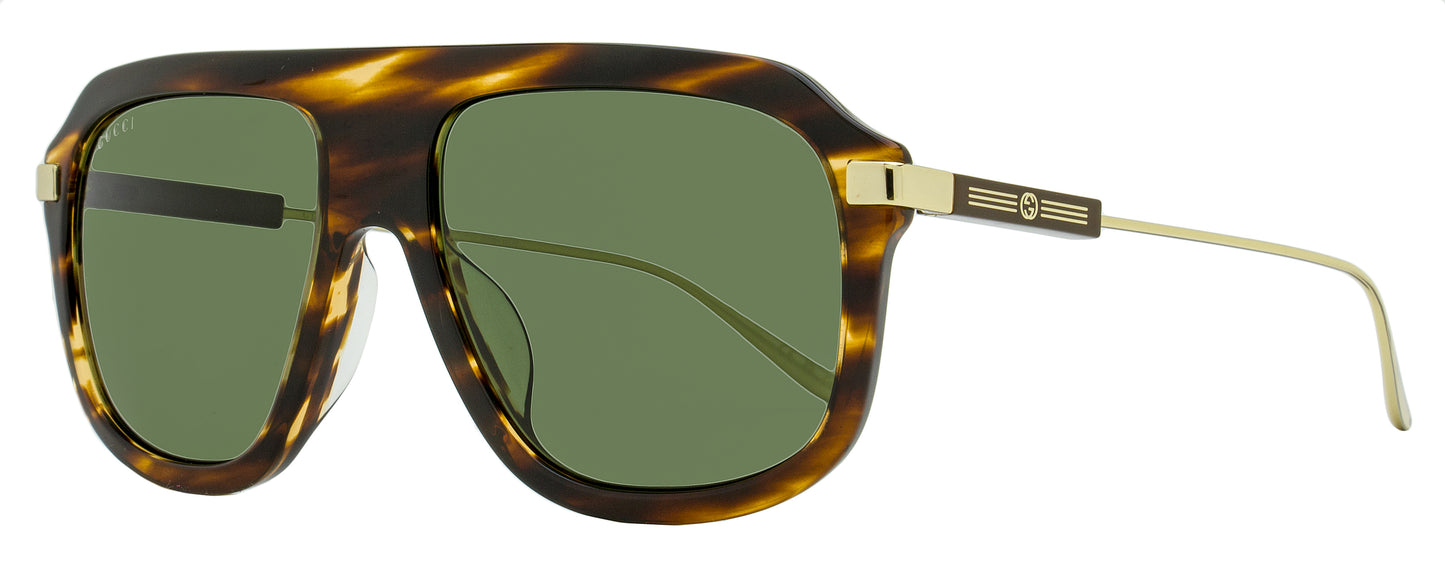 Gucci Acetate Navigator Sunglasses GG1309S 007 Havana/Gold 57mm