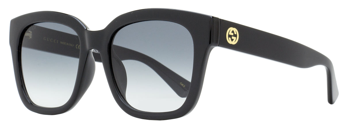 Gucci GG1338SK Square Sunglasses 003 Black 54mm – Stepani Style