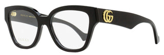 Gucci Sculpted Square Eyeglasses GG1424O 005 Black 54mm