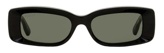 Gucci Faceted Rectangular Sunglasses GG1528S 001 Black 53mm