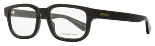 Gucci Arched Rectangular Eyeglasses GG1584O 001 Black 53mm