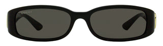 Gucci Narrow Rectangular Sunglasses GG1661S 001 Black 54mm
