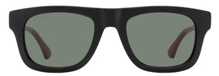 Gucci Soft Rectangular Sunglasses GG1991S 001 Black-Web 52mm