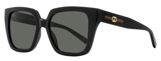 Gucci Oversize Square Sunglasses GG2102S 001 Black 54mm