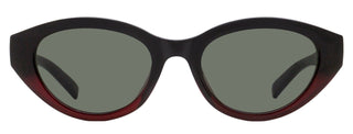Gucci Narrow Cat Eye Sunglasses GG2105SA 003 Black/Burgundy 52mm