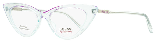 Guess Cateye Eyeglasses GU3051 084 Clear 53mm 3051