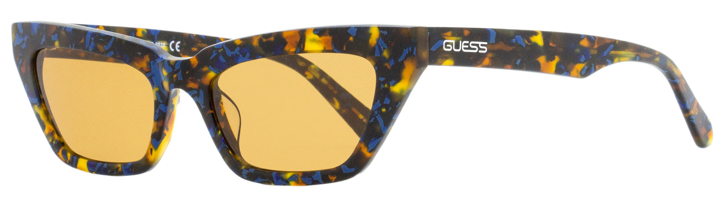 Guess J Balvin Sunglasses GU8226 55E Colored Havana 52mm 8226