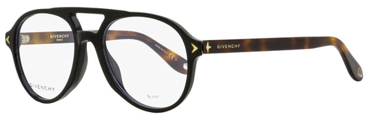 Givenchy Pilot Eyeglasses GV0066 WR7 Black/Havana 53mm 0066