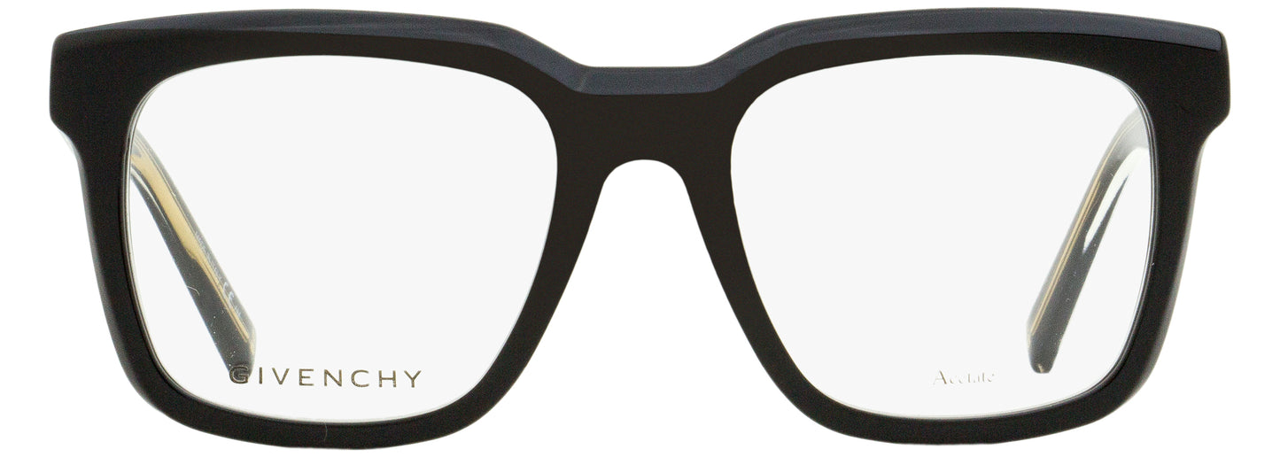 Givenchy Square Eyeglasses GV0123 807 Black/Gold 51mm 123