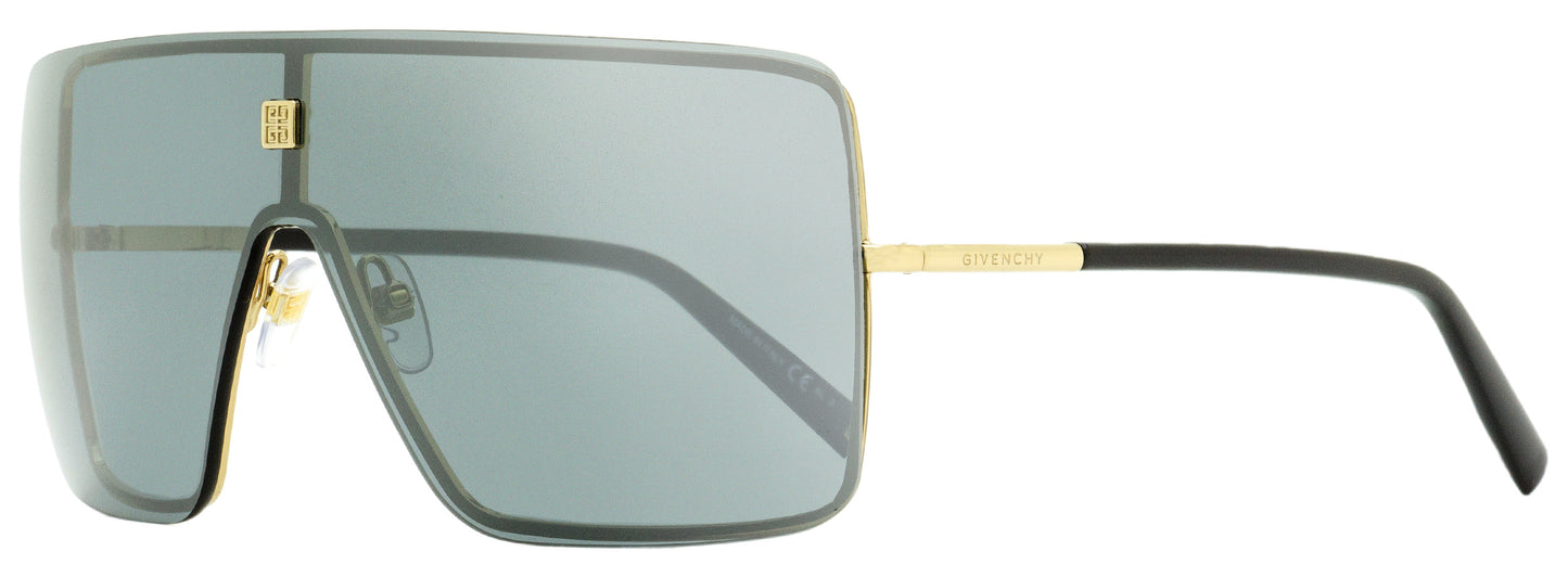 Givenchy Shield Sunglasses GV7167/S 83IT4 Black/Gold 99mm 7167