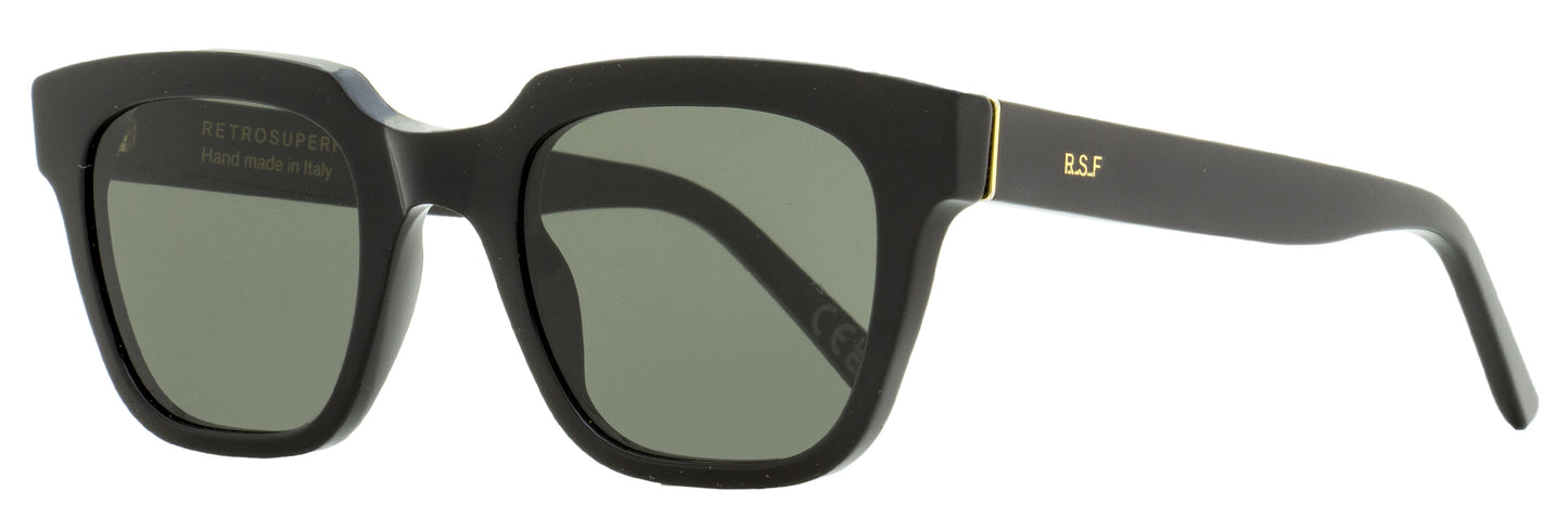 Retrosuperfuture Square Sunglasses Giusto OQU Black 50mm