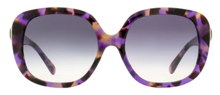 Coach C-Hinge Butterfly Sunglasses HC8292 561236 Purple Tortoise 56mm