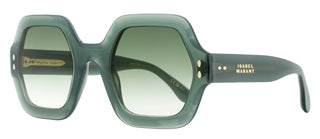 Isabel Marant Geometric Ely Sunglasses IM0004NS 1ED9K Green 52mm