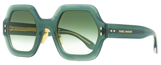 Isabel Marant Ely Sunglasses IM0004S 1ED9K Transparent Green 52mm