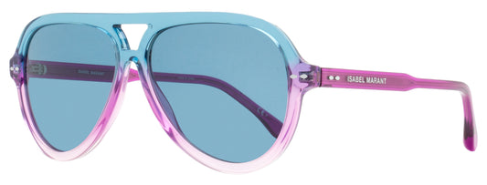 Isabel Marant Naya Sunglasses IM0006S NYDKU Teal-Pink 58mm