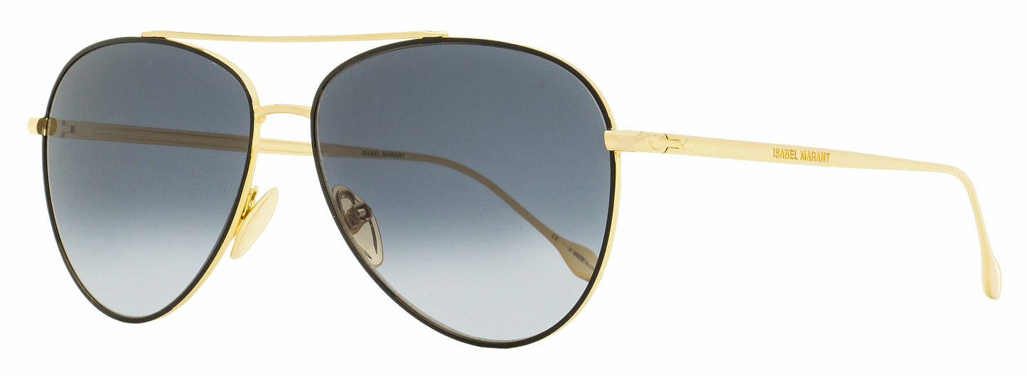 Isabel Marant Milo Sunglasses IM0011S 2M29O Gold/Black 60mm