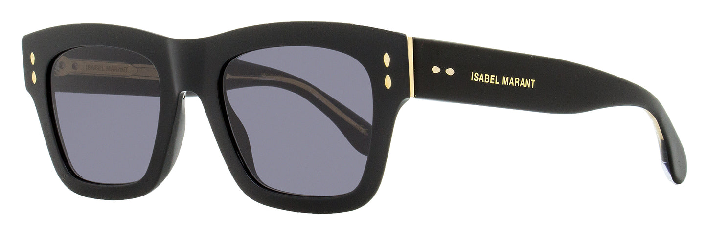 Isabel Marant Rectangular Sunglasses IM0072S 807IR Black 51mm