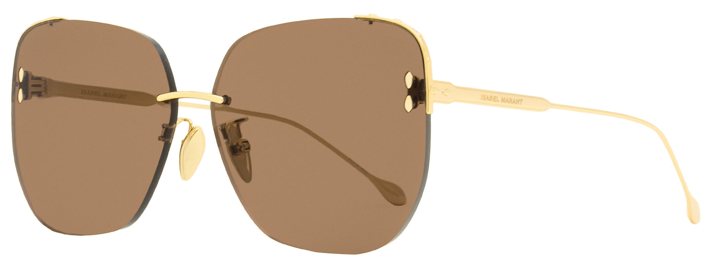 Isabel Marant Square Sunglasses IM0082S 00070 Gold 65mm