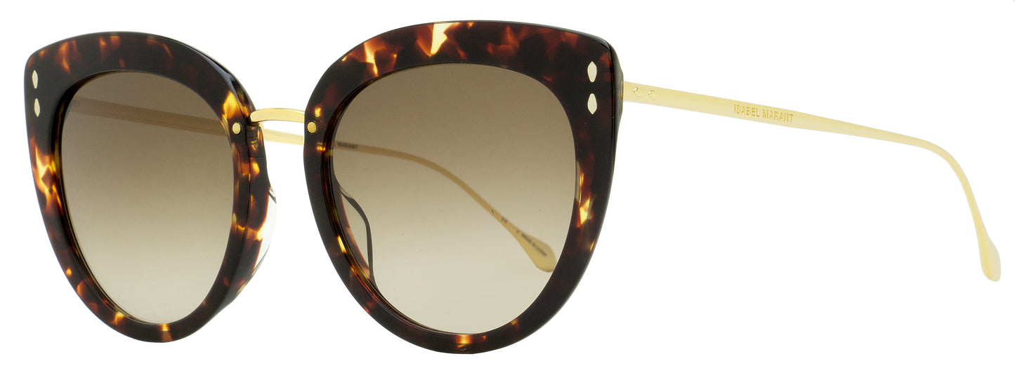 Isabel Marant Cat Eye Sunglasses IM0084GS 2IKHA Havana/Gold 55mm