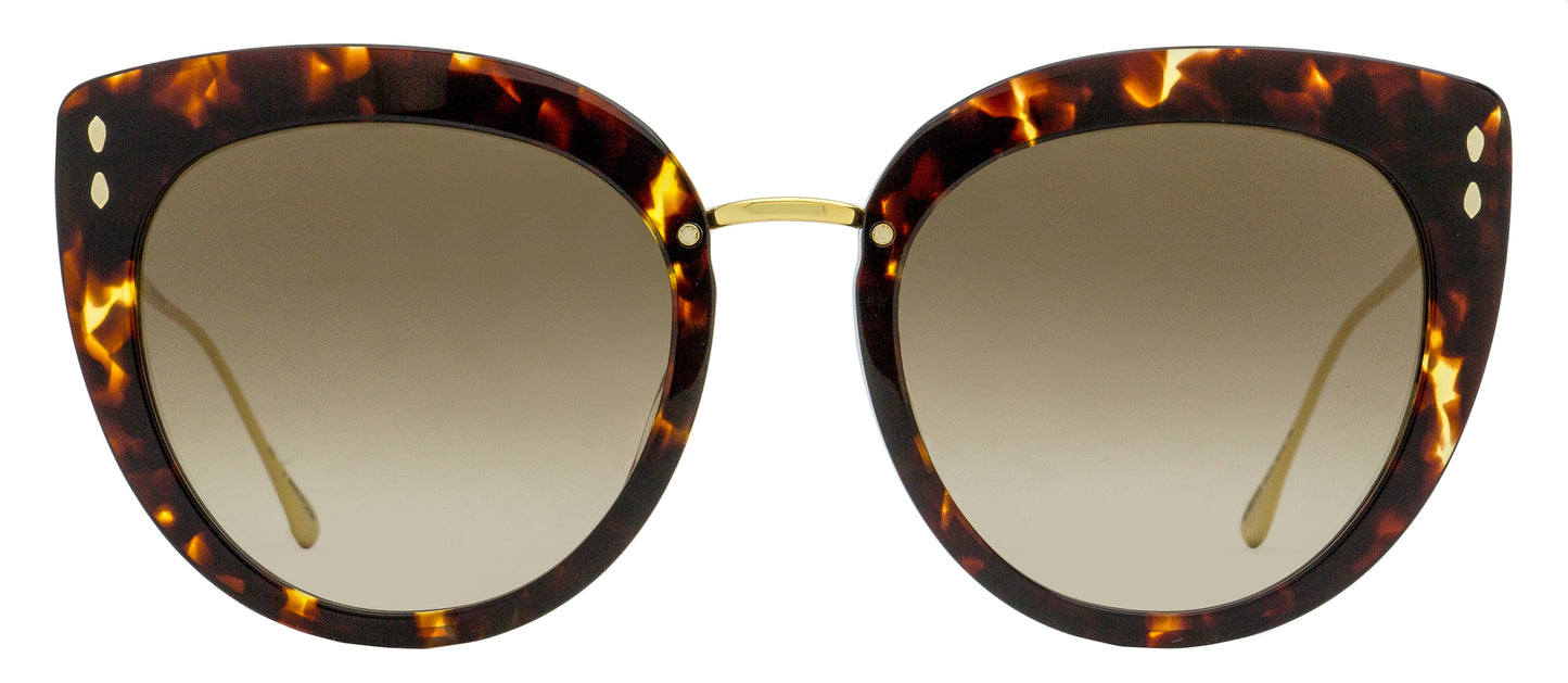 Isabel Marant Cat Eye Sunglasses IM0084GS 2IKHA Havana/Gold 55mm