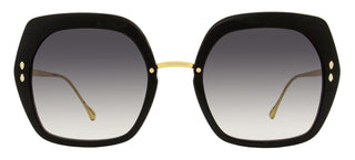 Isabel Marant Square Sunglasses IM0085S 2M29O Black/Gold 55mm