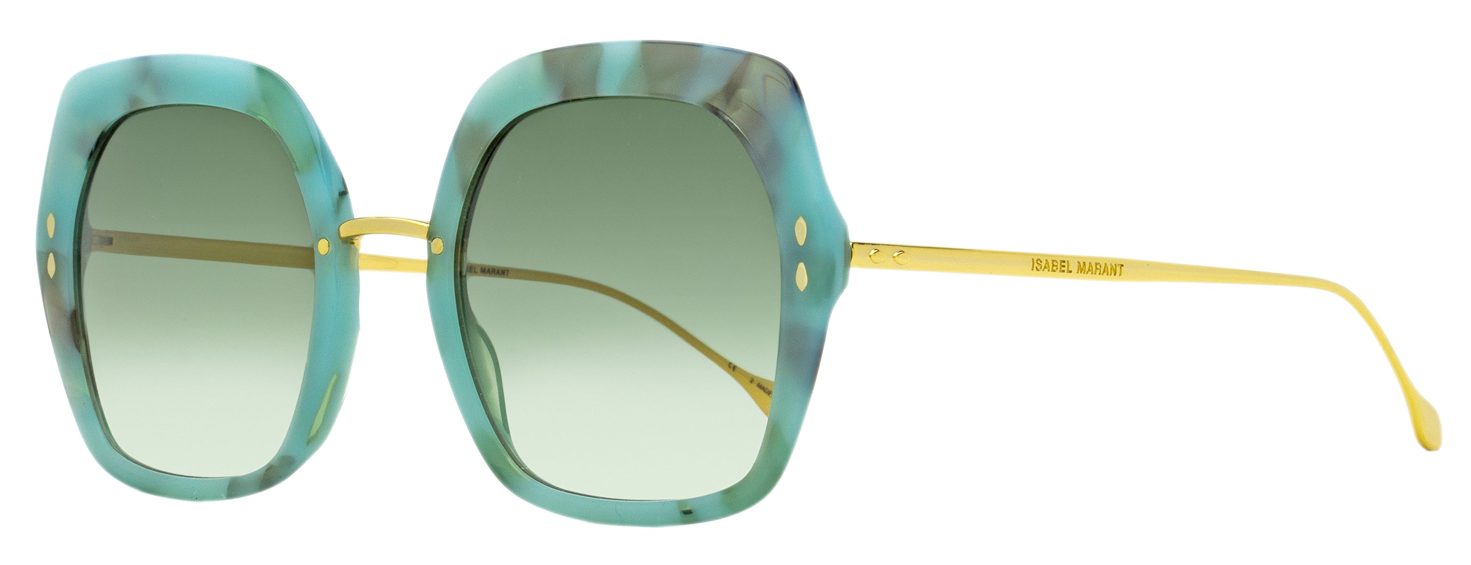 Isabel Marant deals square green sunglasses