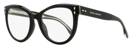 Isabel Marant Butterfly Blue Block Eyeglasses IM0089/G/BB 807 Black 53mm