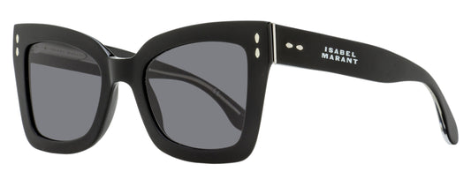 Isabel Marant Tapered Butterfly Sunglasses IM0103/S 807IR Black 52mm