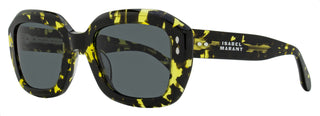 Isabel Marant Rectangular Sunglasses IM0108GS SCLIR Yellow Havana 52mm