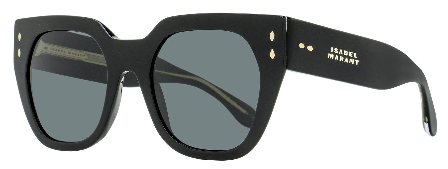 Isabel Marant Square Cat-Eye Sunglasses IM0158S 807IR Black 53mm