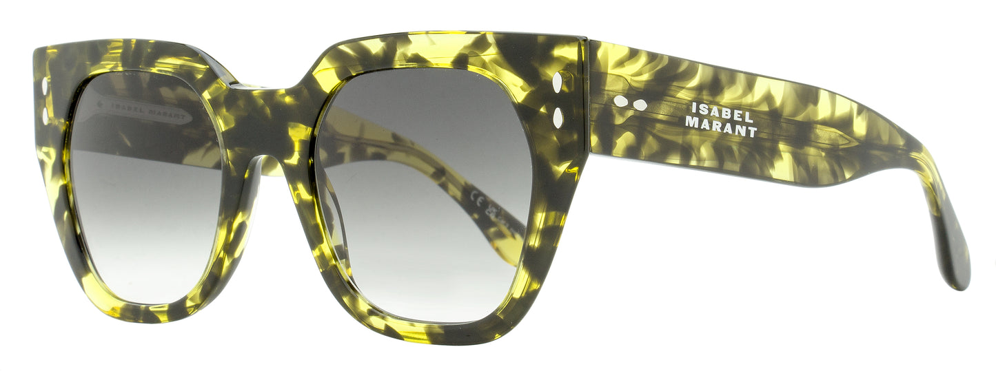 Isabel Marant Square Cat-Eye Sunglasses IM0158S SCL9O Yellow Havana 53mm
