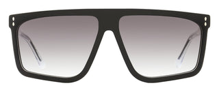 Isabel Marant Bluma Flat-Top Sunglasses IM0164/S 8079O Black/Clear 61mm