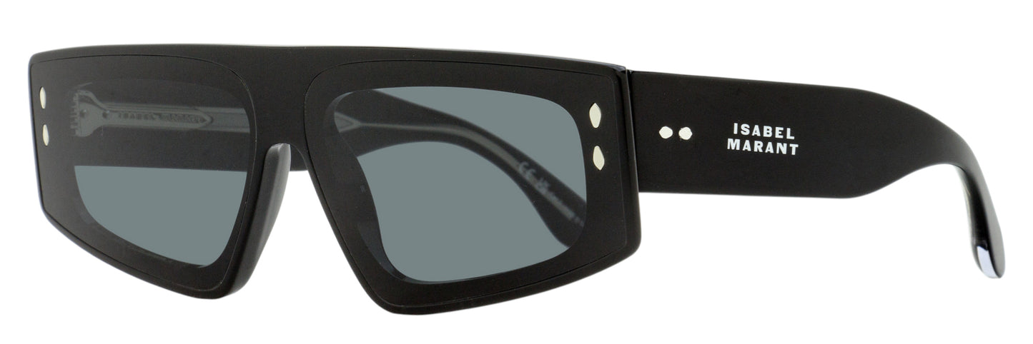 Isabel Marant Tapered Flat Top Sunglasses IM0169/G/S 807IR Black 66mm