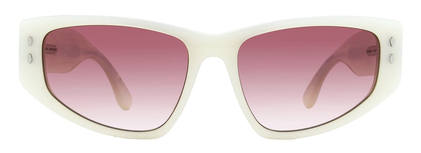 Isabel Marant Rectangular Sunglasses IM0172S 7AP3X Pearl White 57mm