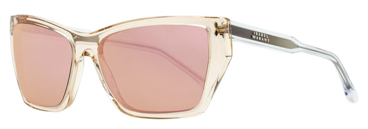 Isabel Marant Tessa Angular Sunglasses IM0197/S 35J0J Transparent Pink 59mm