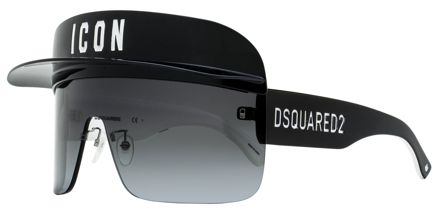 Dsquared2 Icon Visor Sunglasses Icon 0001/S 8079O Black 99mm