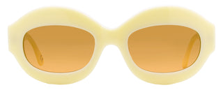 Marni Ik Kil Cenote Oval Sunglasses 01U Panna 53mm