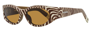 Jacquemus Ovalo Sunglasses JAC4S 011 Brown Zebra 55mm