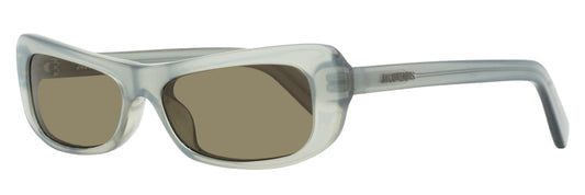 Jacquemus Capri Rectangular Sunglasses JAC55S 006 Metallic Gray 55mm