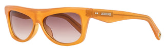 Jacquemus Rectagular Pina Sunglasses JAC58S 003 Milky Amber 55mm