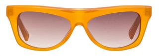 Jacquemus Rectagular Pina Sunglasses JAC58S 003 Milky Amber 55mm