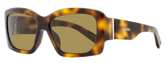 Jacquemus Croisiere Rectangular Sunglasses JAC60S 003 Tortoise 56mm