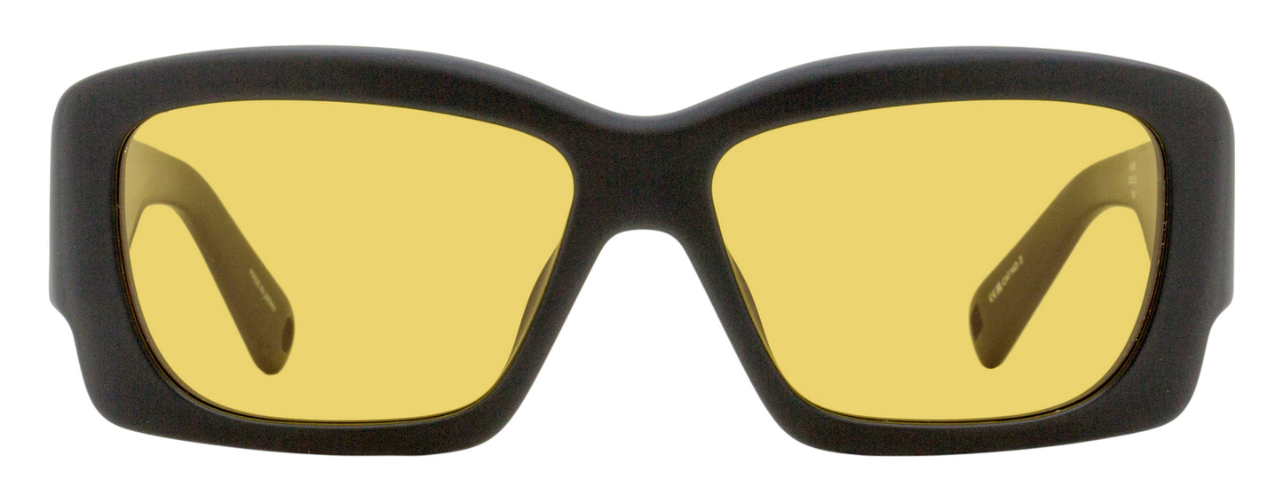 Jacquemus Croisiere Rectangular Sunglasses JAC60S 005 Matte Black 56mm